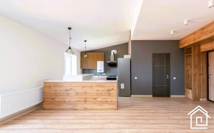 کفپوش چوبی آشپزخانه