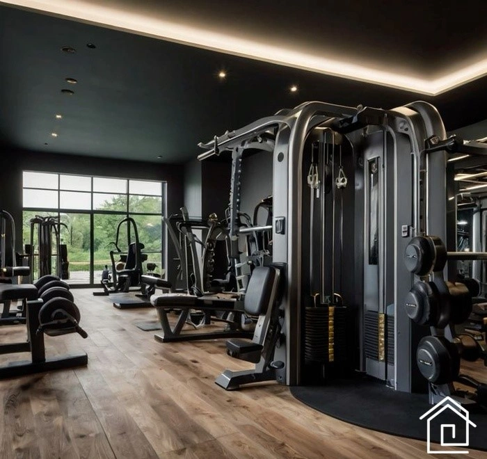 چیدمان اصولی تجهیزات بدنسازی با مسیر رفت‌وآمد مشخص