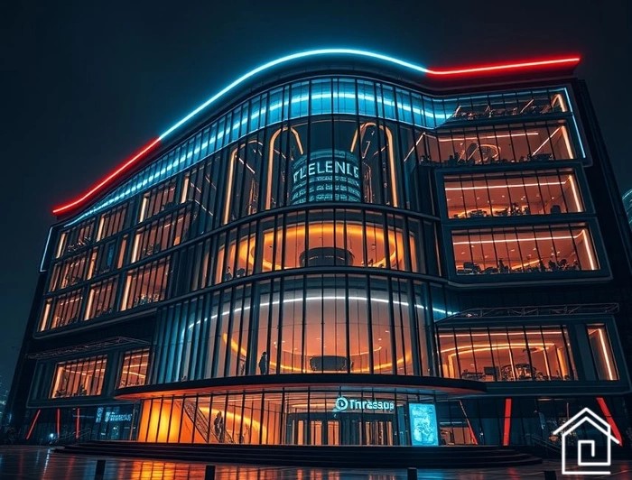 نورپردازی با چراغ های نئونی